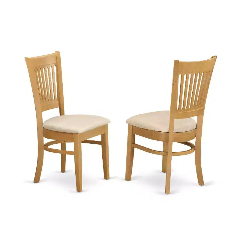 HomeStock Oak Ensemble table et 4 chaises de cuisine