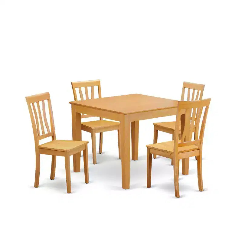 Ensemble Table et Chaises Rétro - Mobilier de Salle à Manger Style Renaissance