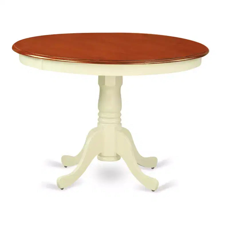 Ensemble de salle à manger rond pour cuisine - Table de 42 pouces et 4 chaises - Ensemble de table de salle à manger