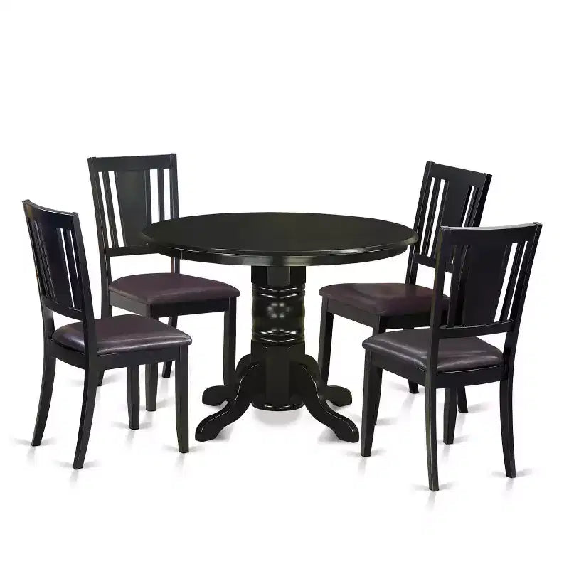 Ensemble table à manger et chaises - Table de cuisine et 4 chaises - Style moderne