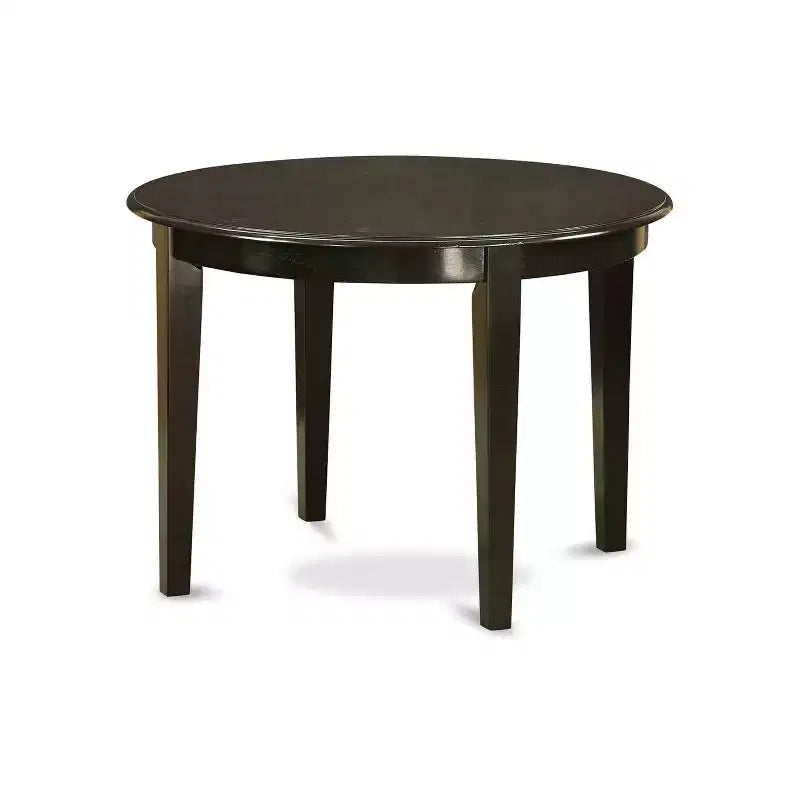 Ensemble table de salle à manger ronde rustique - Petite table de cuisine avec chaises - Table style ferme