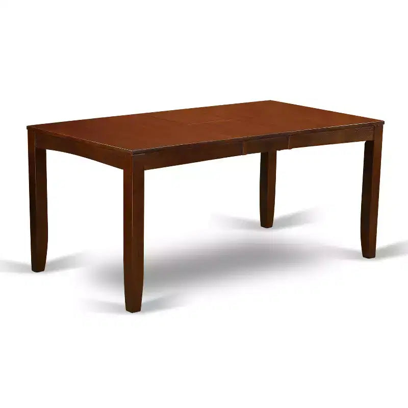 Ensemble de salle à manger rustique - Table avec rallonge et chaises - Ensemble de cuisine de style ferme