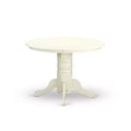 Ensemble de salle à manger victorien - Table ronde et 4 chaises - Ensemble de salle à manger/coin repas