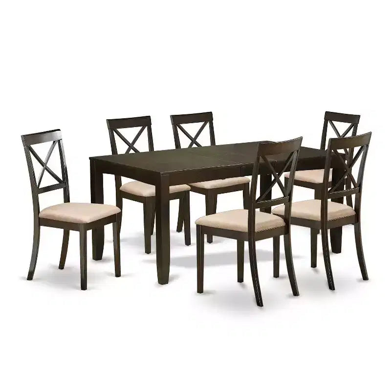 Ensemble de salle à manger rétro - Table et chaises de style Renaissance - Meubles de cuisine