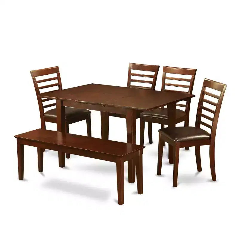 Ensemble de table à dîner 5 pièces - Petite table de cuisine avec chaises - Ensemble de salle à manger moderne
