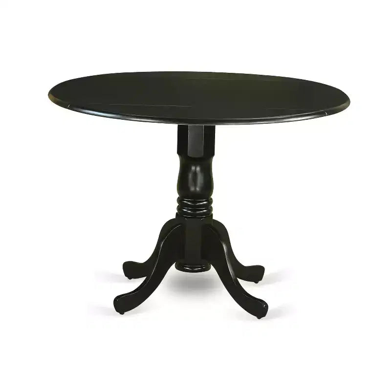 Ensemble dînette rond - Table de cuisine avec 4 chaises - Ensemble de salle à manger moderne