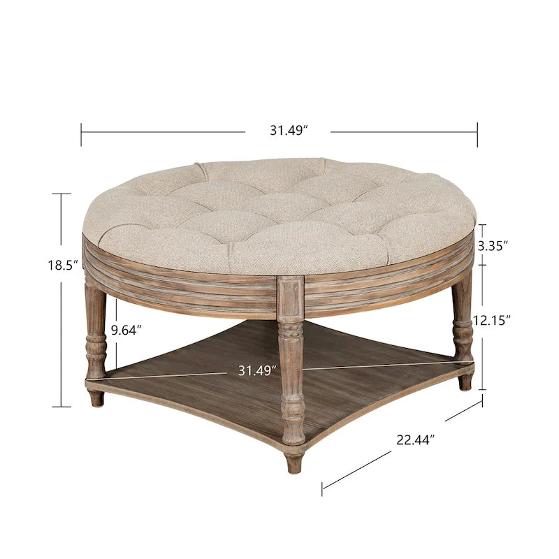 Table basse ronde grande
