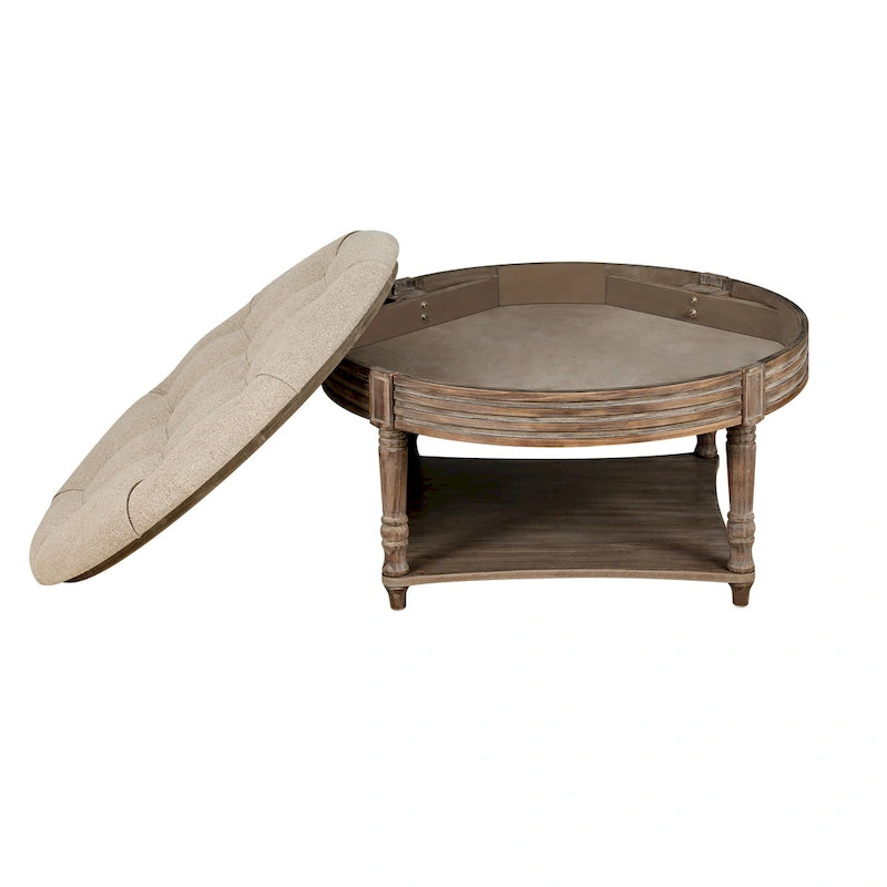 Table basse ronde grande