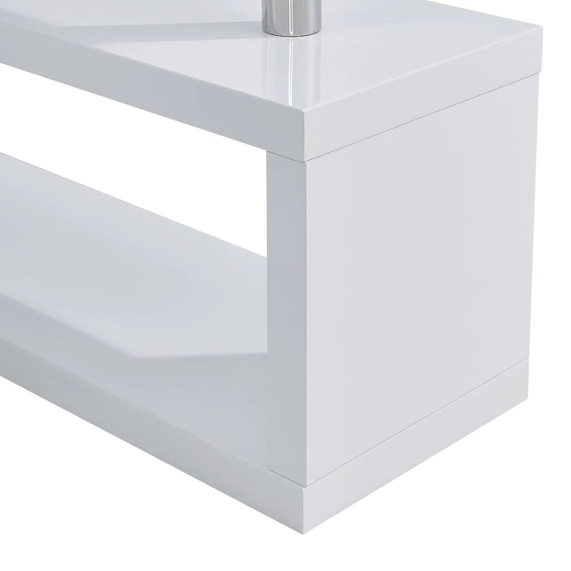 Bureau rotatif avec étagères