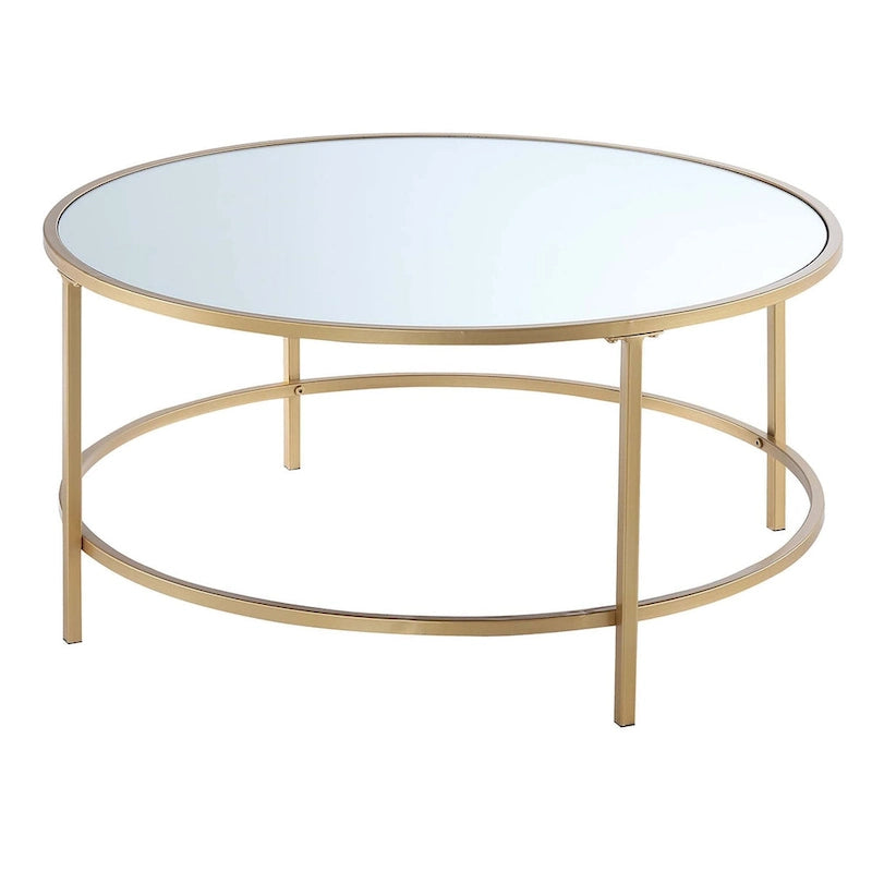 Table basse ronde en marbre