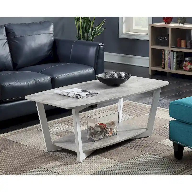 Table basse Graystone avec étagère