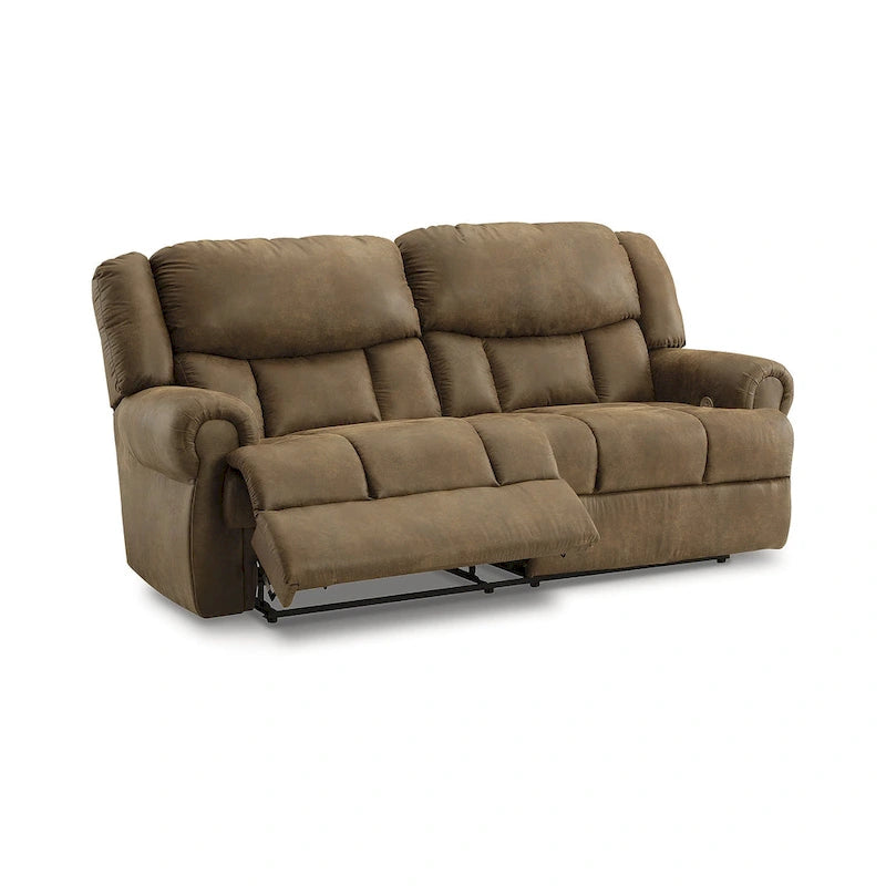 Canapé inclinable électrique marron - 92 larg. x 42 prof. x 47 haut.