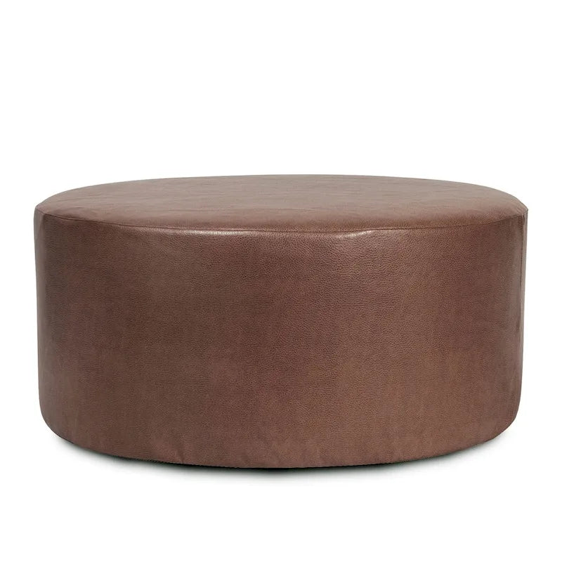 Ottoman rond universel 36 avec housse