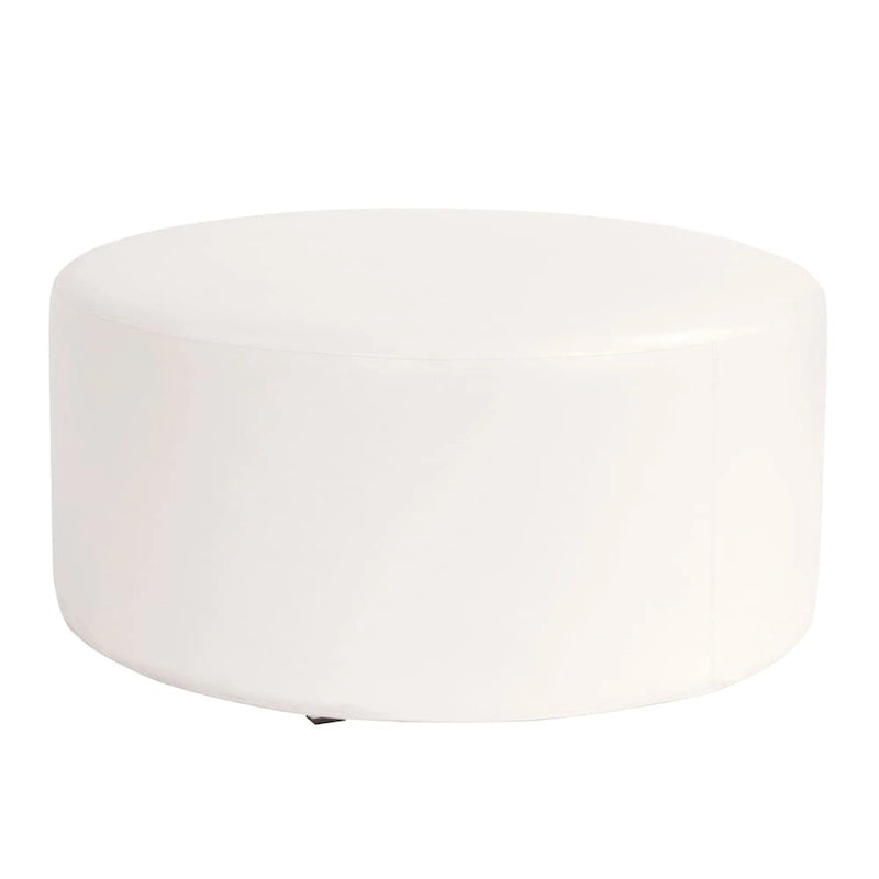 Ottoman rond universel 36 avec housse