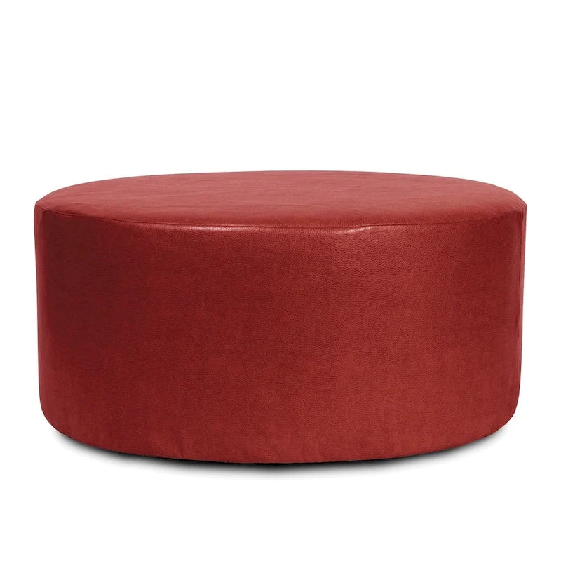Ottoman rond universel 36 avec housse