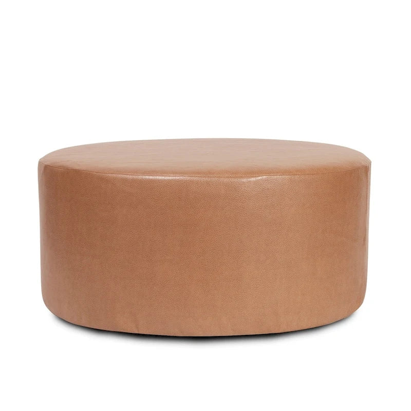 Ottoman rond universel 36 avec housse