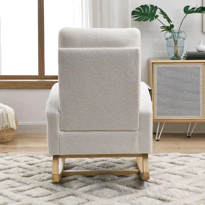 Fauteuil à bascule de salon