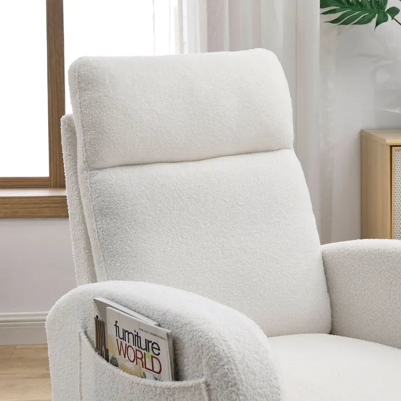 Fauteuil à bascule de salon