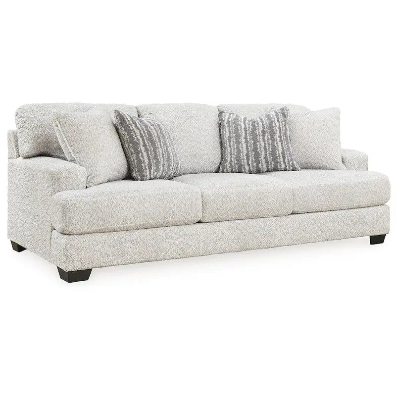 Canapé blanc - 95L x 45P x 39H