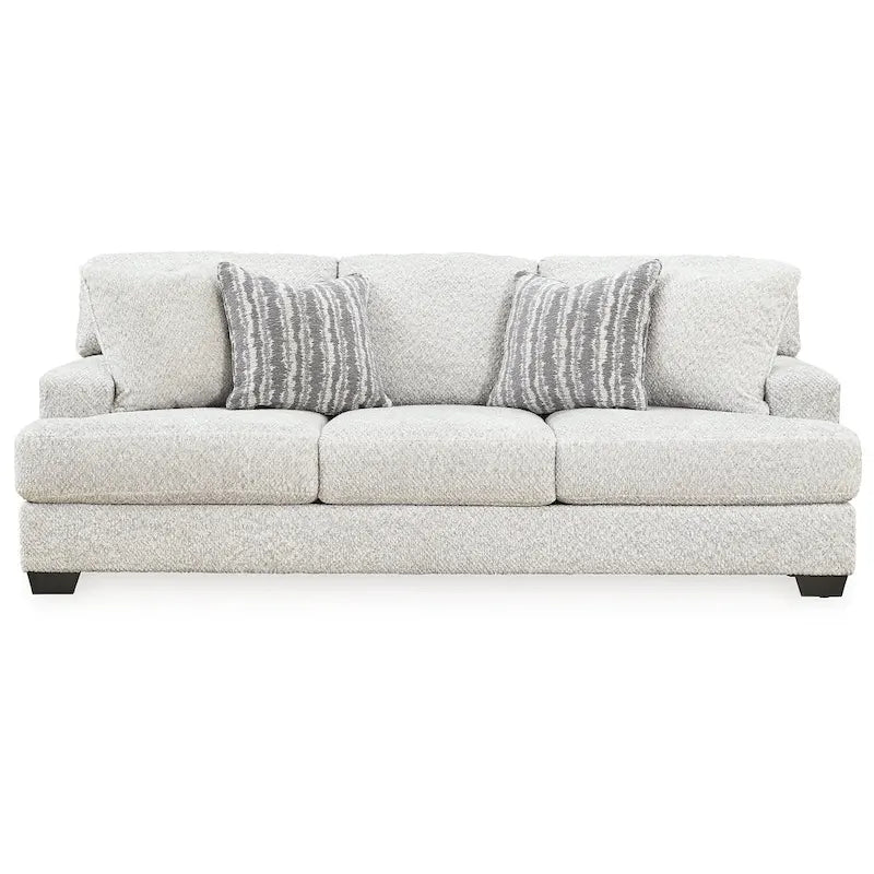 Canapé blanc - 95L x 45P x 39H