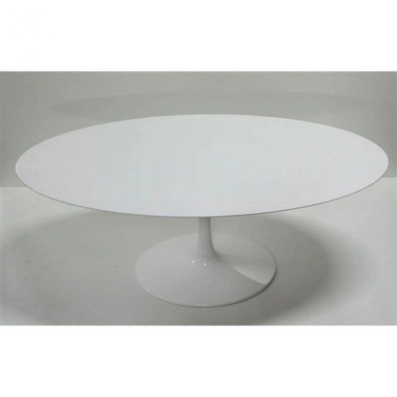 Table à manger ronde à pied central