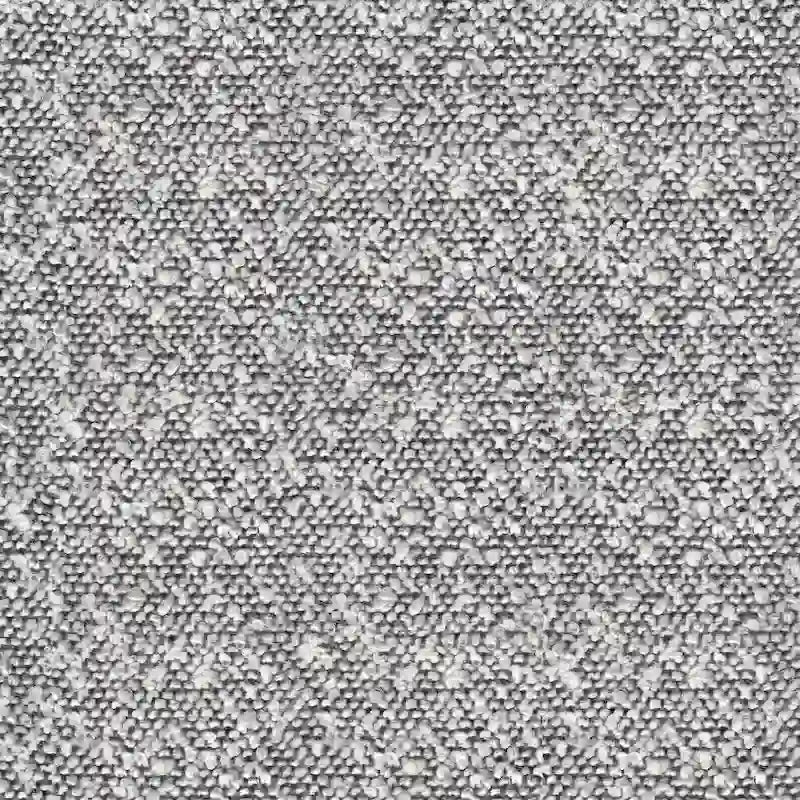 Banc rembourré avec base en métal - Boucle crème
