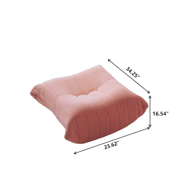 Canapé paresseux en tissu Teddy, canapé de salon, fauteuil poire