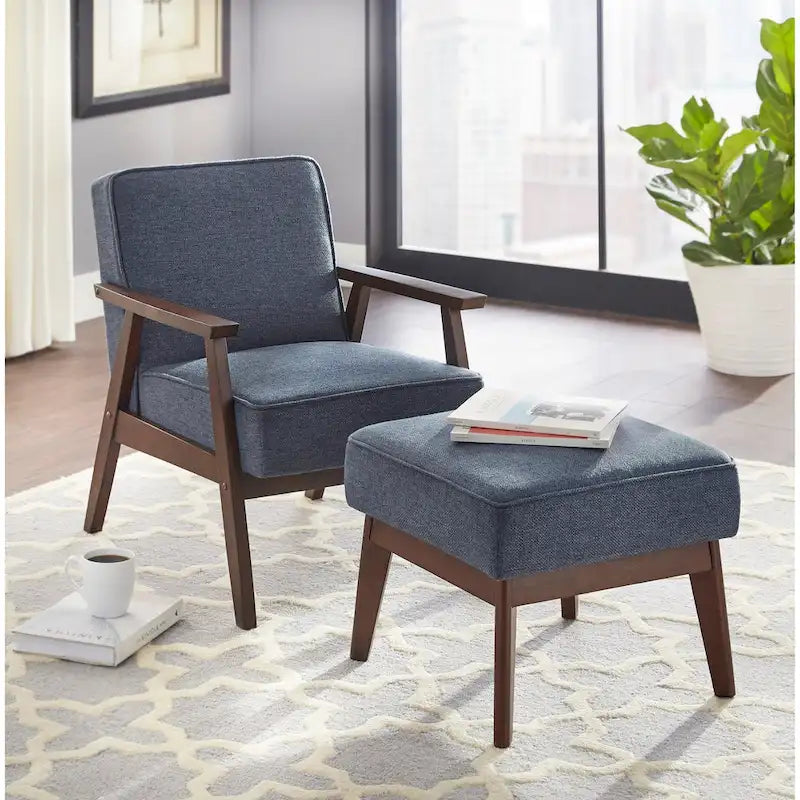 Style Mid-Century, capitonnage douillet