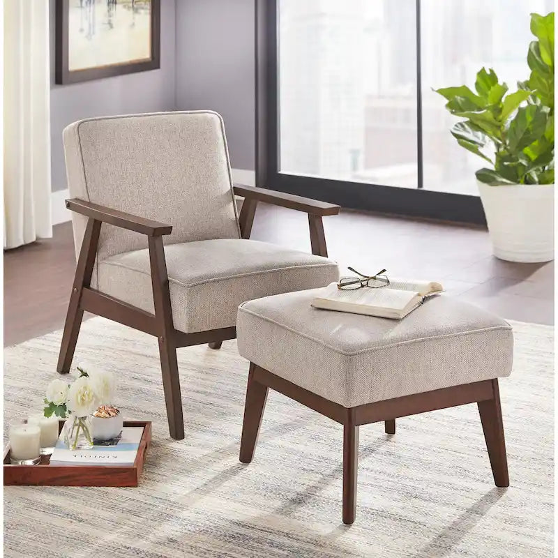 Style Mid-Century, capitonnage douillet