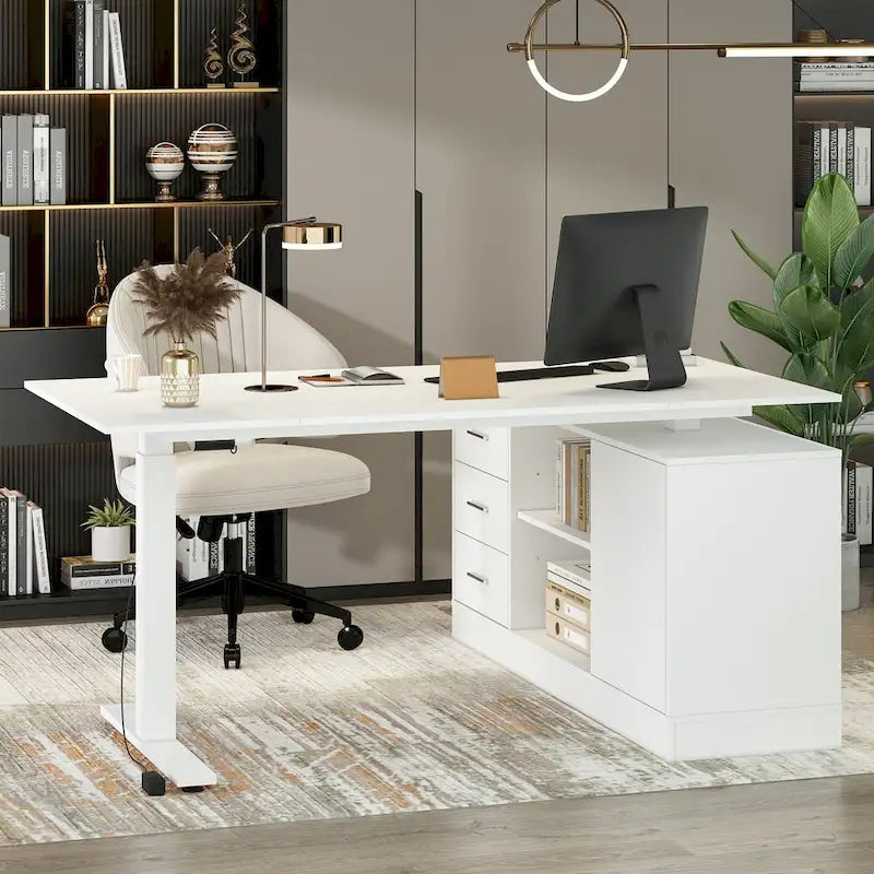 Espace de travail réglable en hauteur : bureau polyvalent pour le télétravail et au-delà