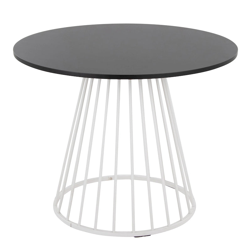 Table de salle à manger ronde avec pied central