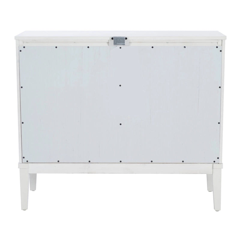 Meuble d'appoint 2 portes en bois avec étagères réglables